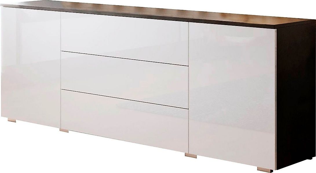 OTTO home Sideboard PARIS (1 St), Moderne 150cm breite grifflose Kommode, v günstig online kaufen