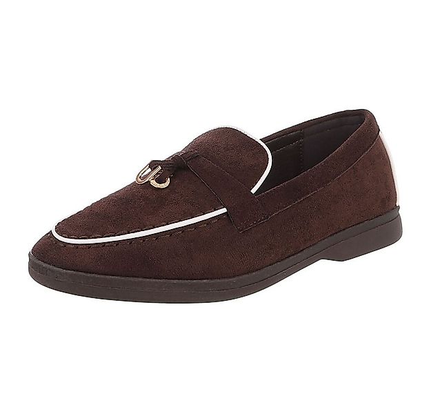 Ital-Design Damen Loafers mit komfortablem Design und eleganten Details Sli günstig online kaufen