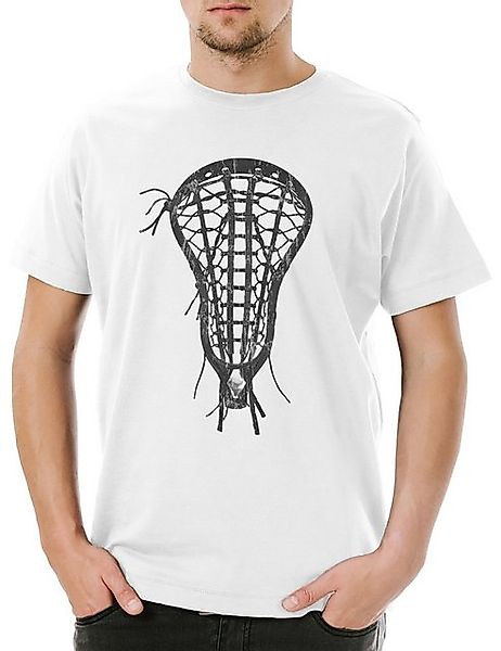 Urban Backwoods Print-Shirt Lacrosse Stick End Herren T-Shirt Lacrosseschlä günstig online kaufen