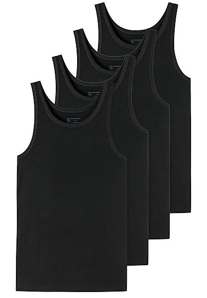 Schiesser Unterhemd 4er-Pack - 95/5 - Organic Cotton (Spar-Set, 4-St) Unter günstig online kaufen