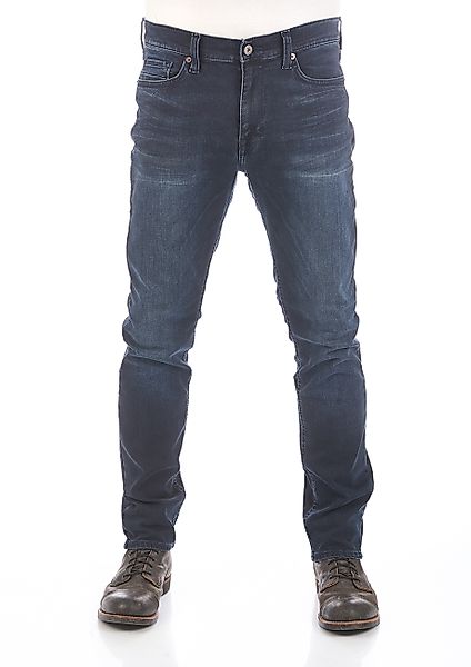 Mustang Herren Jeans Vegas - Slim Fit - Blau - Dark Blue Stone günstig online kaufen