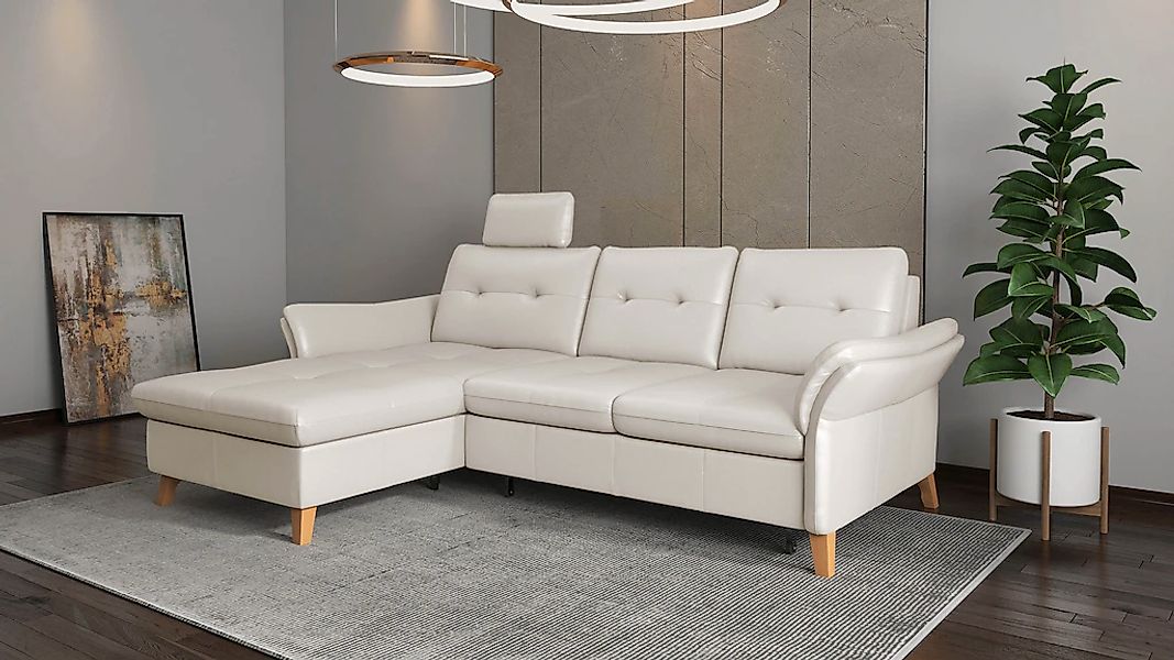 sit&more Ecksofa "Göteborg", Sitztiefenverstellung und Federkern, wahlweise günstig online kaufen