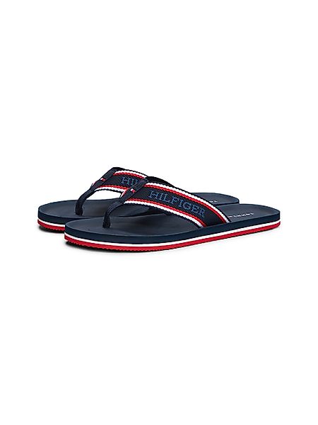 Tommy Hilfiger Zehentrenner "COMFORT HILFIGER BEACH SANDAL", Sommerschuh, S günstig online kaufen