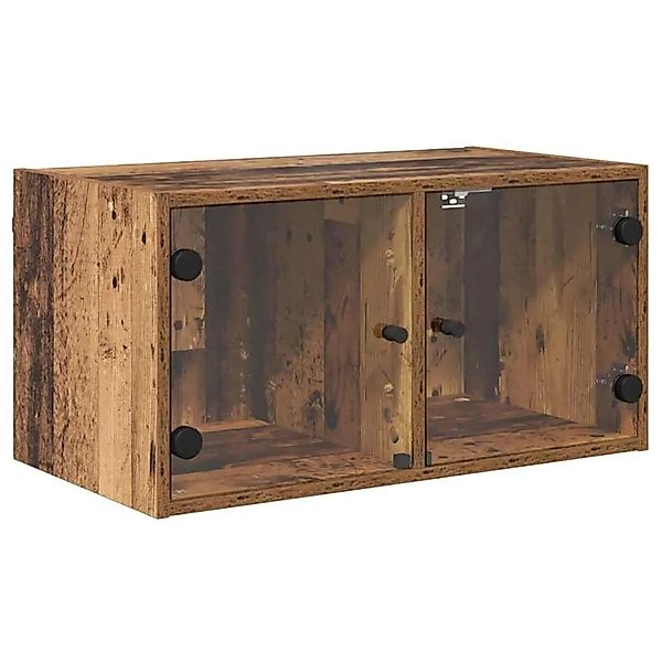 vidaXL Wandschrank Wandmontiert Altholz 68 x 37 x 35 cm Holzwerkstoff 88291 günstig online kaufen