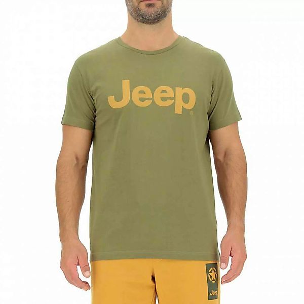 Jeep O102054e696 Kurzärmeliges T-shirt XL Moss / Tangy Mustard günstig online kaufen