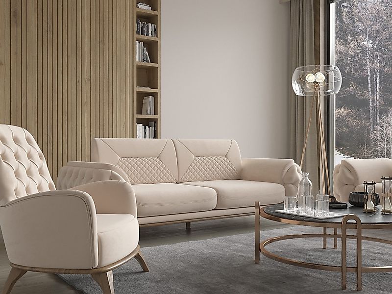 Möbeldreams Sofa Sofa-Set Ema 3-3-1 Modern günstig online kaufen