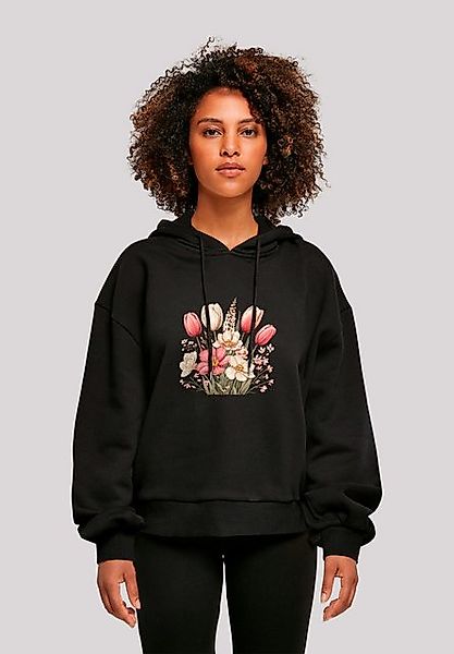 F4NT4STIC Sweatshirt Rosa weißer Frühlingsblumenstrauß Premium Qualität günstig online kaufen