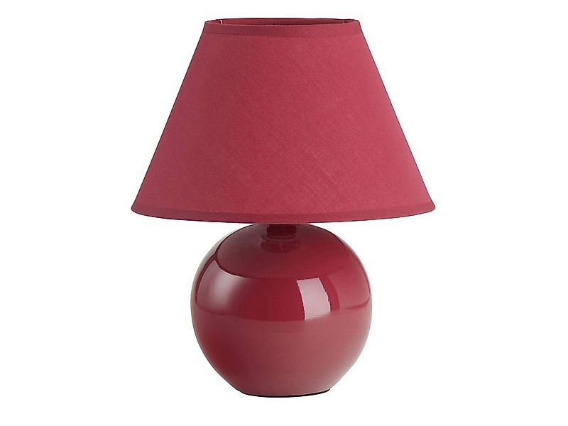Brilliant Tischleuchte Primo, Lampe Primo Tischleuchte rot 1x D45, E14, 40W günstig online kaufen