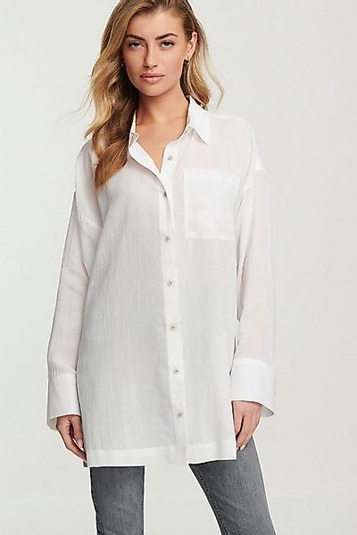 Next Langarmbluse Legere Bluse aus Leinengemisch günstig online kaufen