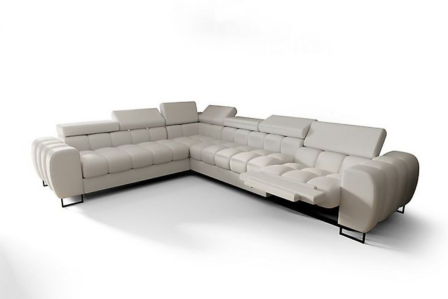 Friderik-EU Ecksofa Aspen Max Relax 330×260 mit Schlaffunktion & Relax, Kun günstig online kaufen