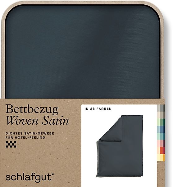 Schlafgut Bettbezug Woven Satin, (1 St), günstig online kaufen