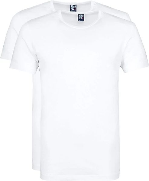 Alan Red T-Shirt Derby Weiß  (2er-Pack) - Größe M günstig online kaufen