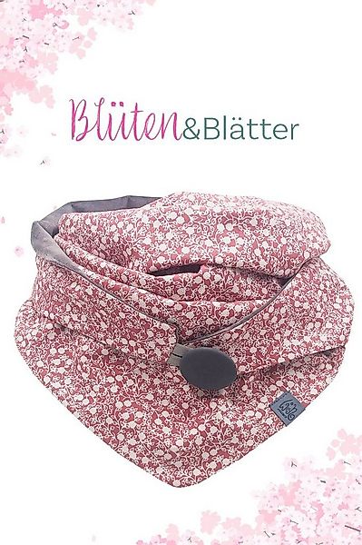 Wishproject® Dreieckstuch Damen Tuch, Halstuch in Grau & Rosa, Kapuzenschal günstig online kaufen