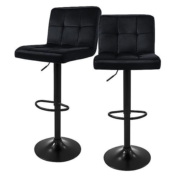ML-DESIGN Barhocker Gepolsterter Barstuhl mit Rückenlehne günstig online kaufen