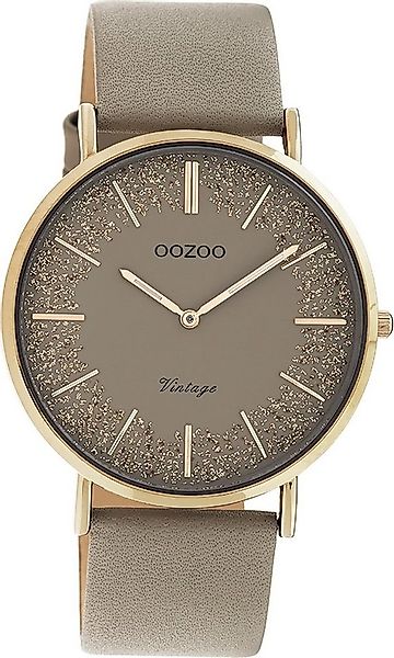 OOZOO Quarzuhr Oozoo Damen Armbanduhr braun Analog, (Analoguhr), Damenuhr r günstig online kaufen