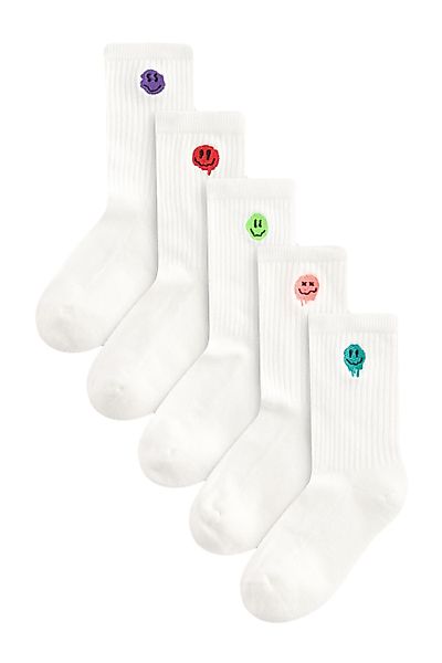 Next Kurzsocken Gerippte Socken mit hohem günstig online kaufen