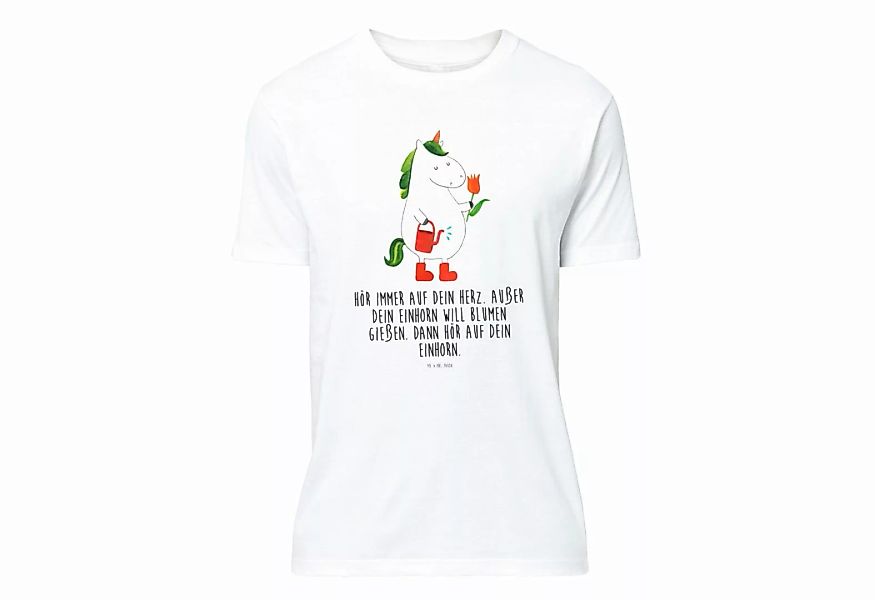 Mr. & Mrs. Panda T-Shirt Einhorn Gärtner - Weiß - Geschenk, Jubiläum, T-Shi günstig online kaufen
