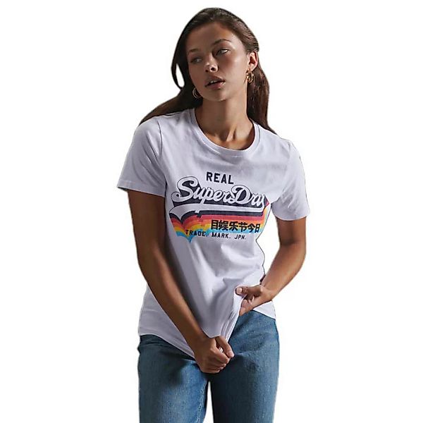 Superdry Vintage Logo Kurzarm T-shirt 2XS Optic günstig online kaufen