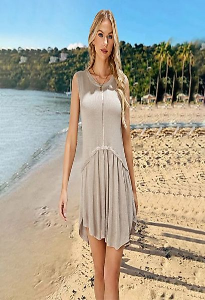 SEGUEN Sommerkleid Neues, farblich passendes, lockeres Kleid mit Rundhalsau günstig online kaufen