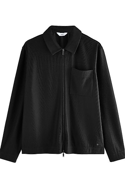 Next Hemdjacke Plissierte Hemdjacke mit Reißverschluss (1-St) günstig online kaufen