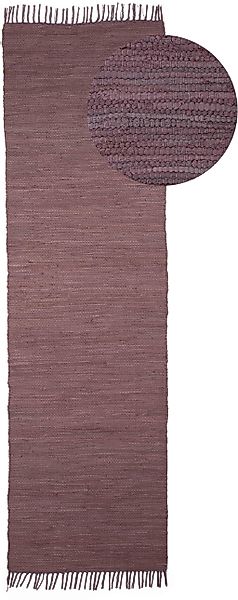 carpetfine Teppich "Kelim Chindi uni, auch als Läufer" rechteckig 5 mm Höhe günstig online kaufen