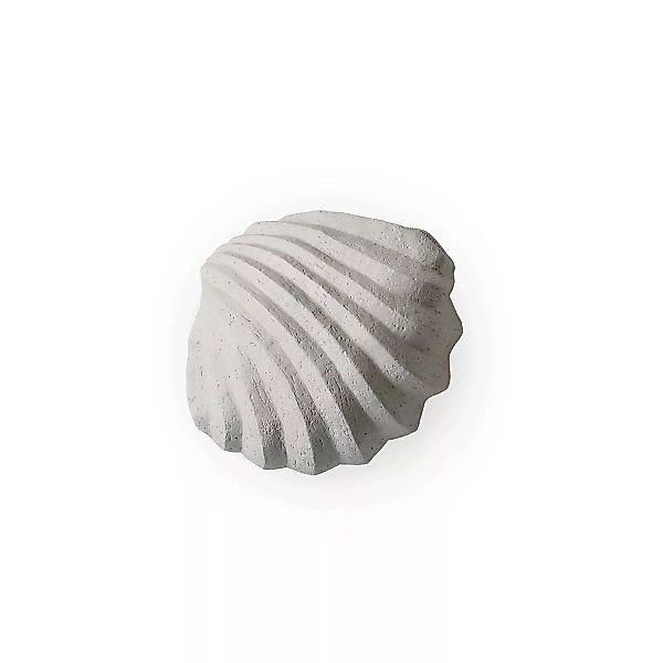 The Clam Shell Skulptur 13cm Limestone günstig online kaufen