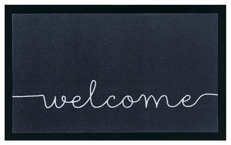 HANSE Home Fußmatte "Cozy Welcome, Türmatte" rechteckig 5 mm Höhe Waschbar, günstig online kaufen