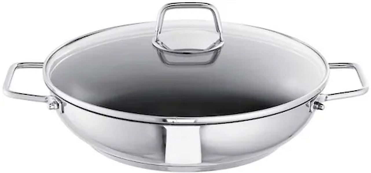 SCHULTE-UFER Schmorpfanne »Wega« Edelstahl 1 Stk. tlg. Induktion günstig online kaufen