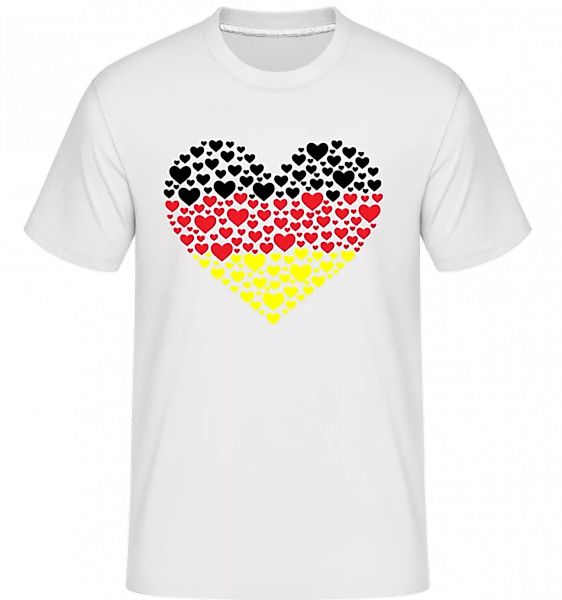 Herz Deutschland · Shirtinator Männer T-Shirt günstig online kaufen