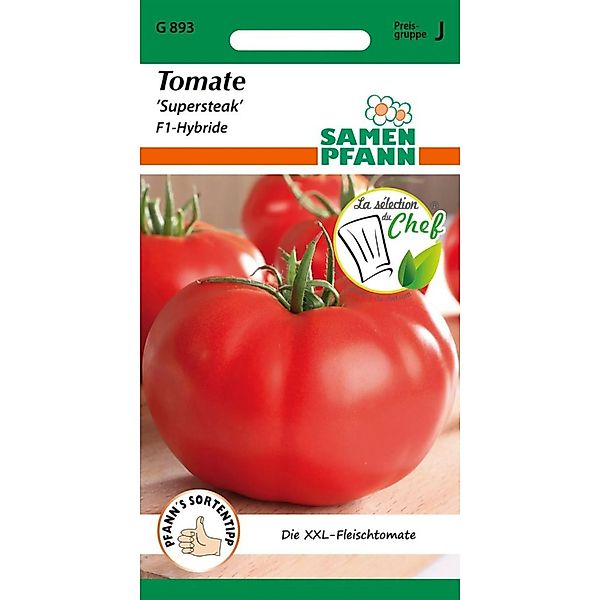 SAMEN PFANN Tomate Supersteak F1 XXL-Tomate günstig online kaufen