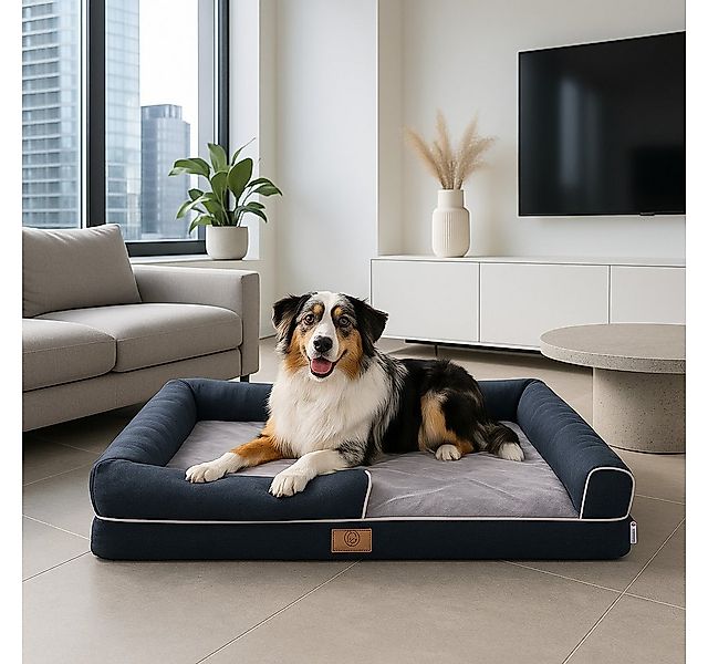 Warenhammer Tierbett Orthopädisches Premium Hundebett, flauschig weich, Abn günstig online kaufen