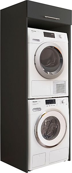 freiraum Waschmaschinenumbauschrank LAUNDREEZY in anthrazit - günstig online kaufen