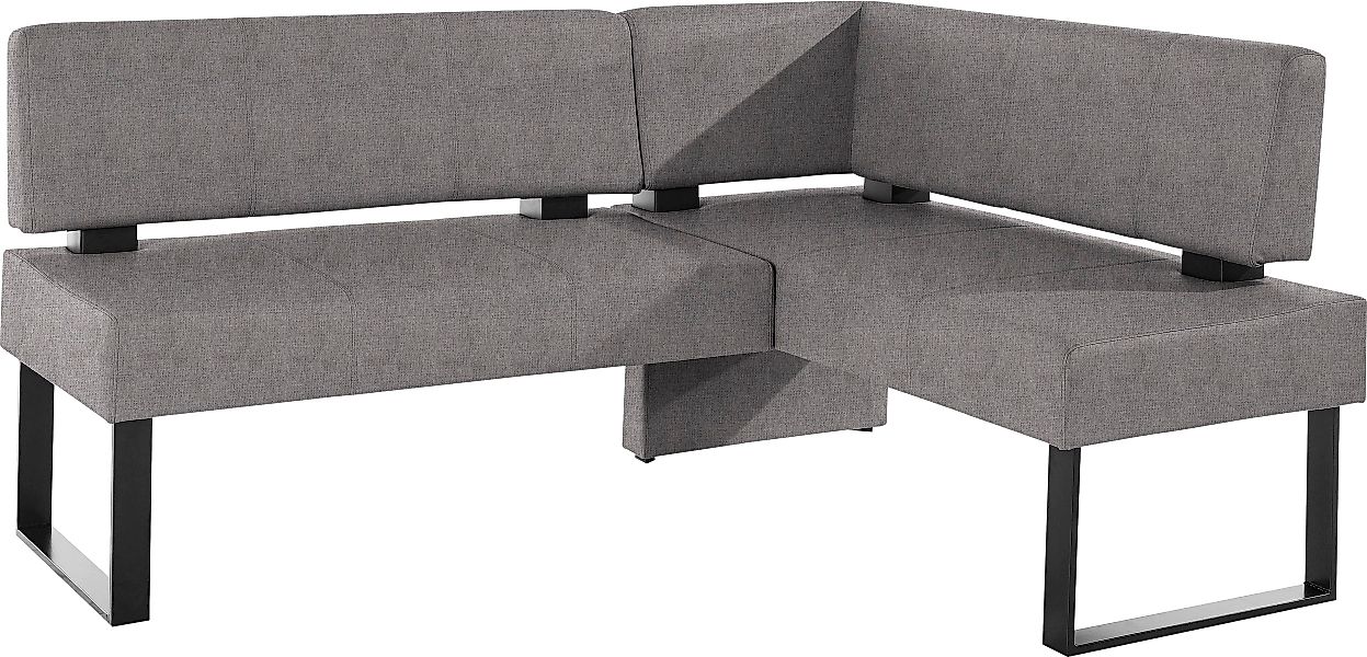 Home affaire Eckbank "Oliver mit Metallgestell, Küchenbank" verschiedene Be günstig online kaufen