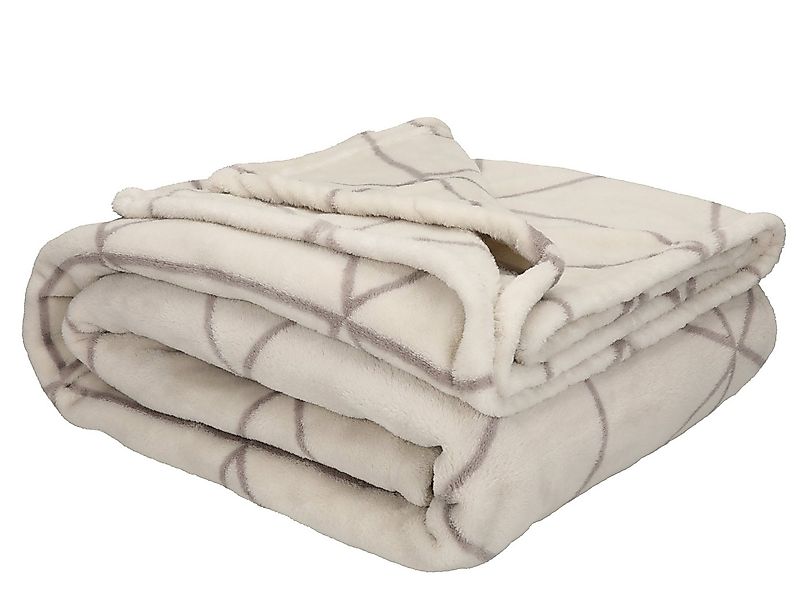 Wohndecke Kuscheldecke Tagesdecke XXL Picknickdecke Größe 150x200 cm Farbe günstig online kaufen
