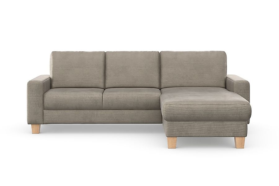 Home affaire Ecksofa »Summer L-Form« mit Recamiere, mit oder ohne Bettfunkt günstig online kaufen
