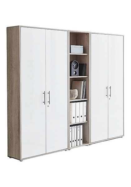 BMG Möbel Aktenschrank Büromöbel Office Edition 10 (Aktenschrank Regal Set, günstig online kaufen