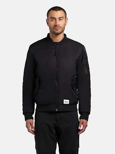 khujo Bomberjacke "Adon" ohne Kapuze Leichte Winterjacke in Shiny-Optik günstig online kaufen