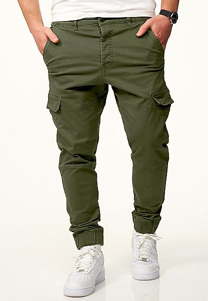DAILY COTTON Cargohose mit elastischen Beinbündchen günstig online kaufen