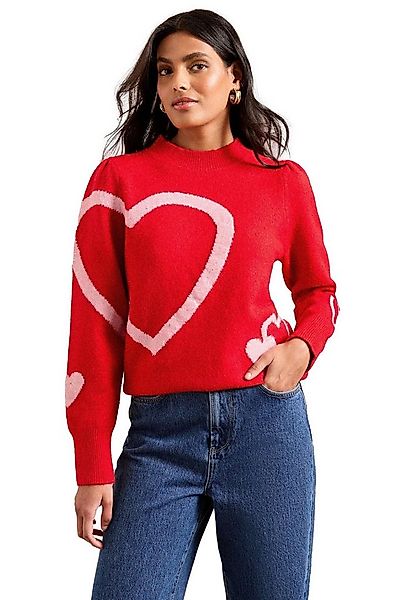 Love & Roses Strickpullover Love & Roses Strickpullover mit Herzmotiv, Regu günstig online kaufen
