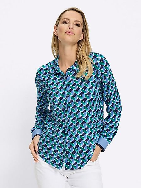 heine Klassische Bluse Jersey-Bluse Langarm günstig online kaufen