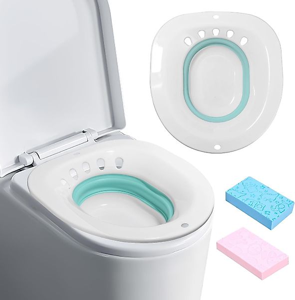 LEAZZLE WC-Sitz Faltbares Sitzbad für die günstig online kaufen