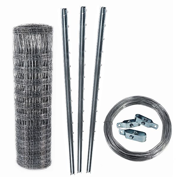 Aquagart 200m Wildzaun Forstzaun Weidezaun Knotengeflecht 130/18/15 Schwer günstig online kaufen