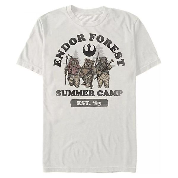 Star Wars - Ewoks Endor Summer Camp - Männer T-Shirt günstig online kaufen