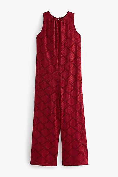 Next Jumpsuit Ärmelloser Häkeloverall – Kurzgröße günstig online kaufen