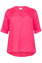 KAFFE Curve Langarmbluse Langarm-Bluse KCmille Große günstig online kaufen
