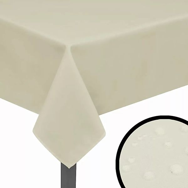 Tischdecken 5 Stk Creme 190x130 Cm günstig online kaufen