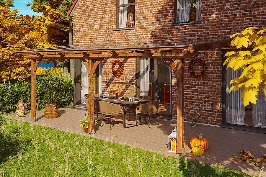 Skanholz Terrassendach "Rimini" Douglasie günstig online kaufen