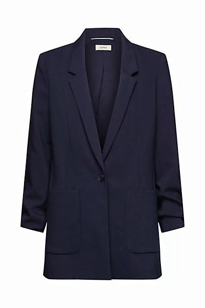Esprit Jackenblazer Blazer mit gerafften Ärmeln günstig online kaufen