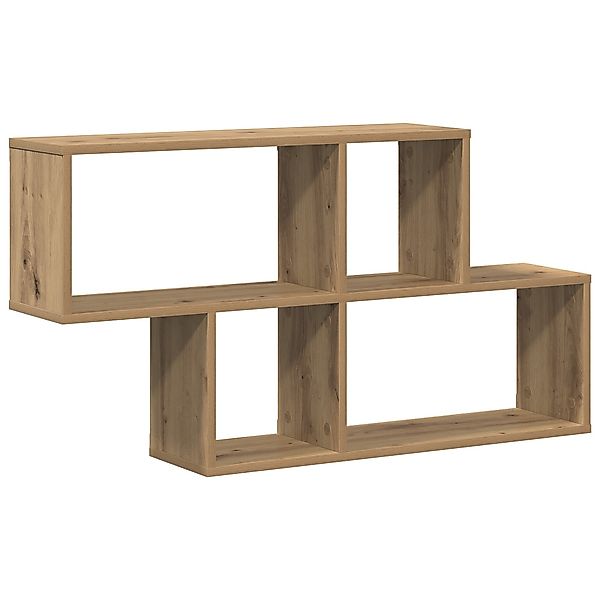 vidaXL Regal Wandregal Eichenholz 100x20x53 cm günstig online kaufen