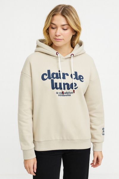 Eight2Nine Hoodie Moderner Frontprint (1-tlg) EIGHT2NINE günstig online kaufen